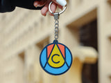 Rubber Keychain (Circular)