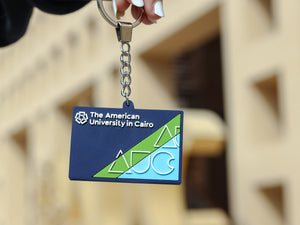 Rubber keychain (Rectangular)