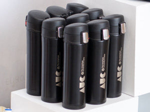 Black 500ml Stainless Steel Hot/Cold Bottle