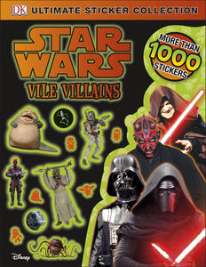 Star Wars Vile Villains Ultimate Sticker Collection