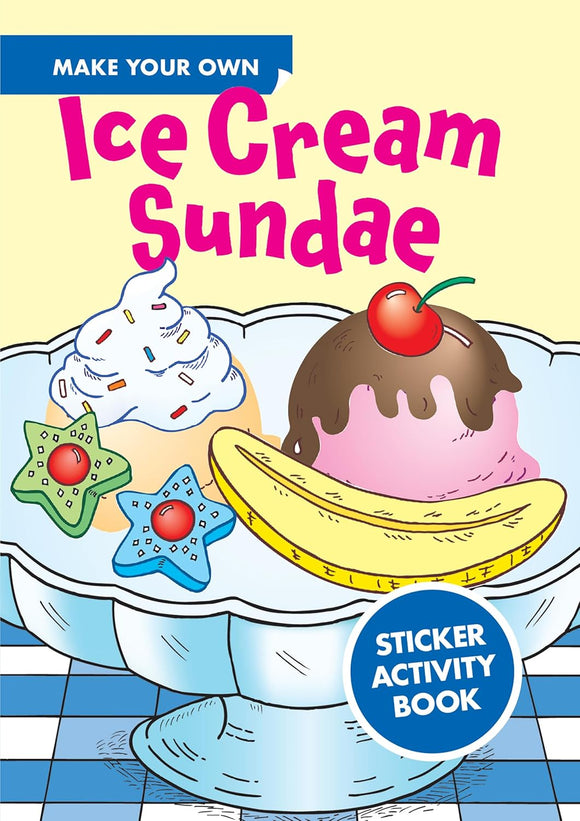 Make Your Own Ice Cream Sundae with 54 Stickers