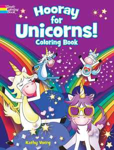 Hooray for Unicorns! Coloring Book