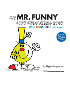 Mr. Men - My Mr. Funny Colouring Book With Colourful Stickers