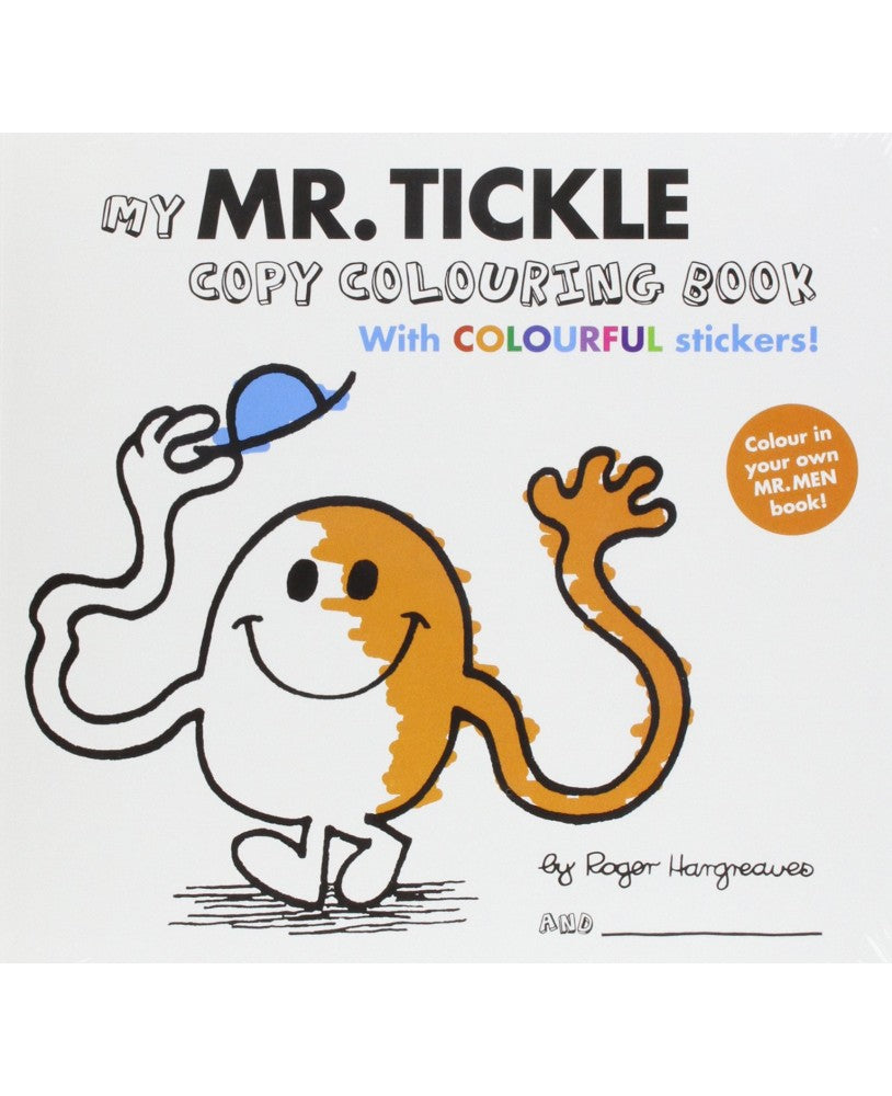 Mr Men - My Mr. Tickle Colouring Book With Colourful Stickers – AUC ...