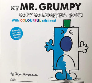 Mr. Men - My Mr. Grumpy Colouring Book With Colourful Stickers
