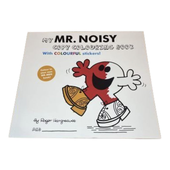 Mr. Men - My Mr. Noisy Colouring Book With Colourful Stickers