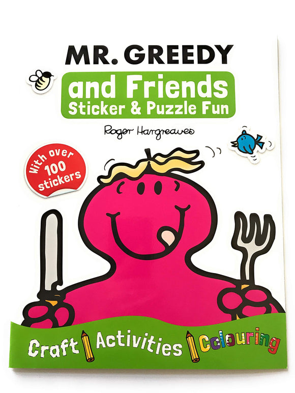 Mr. Greedy And Friends Sticker & Puzzle Fun