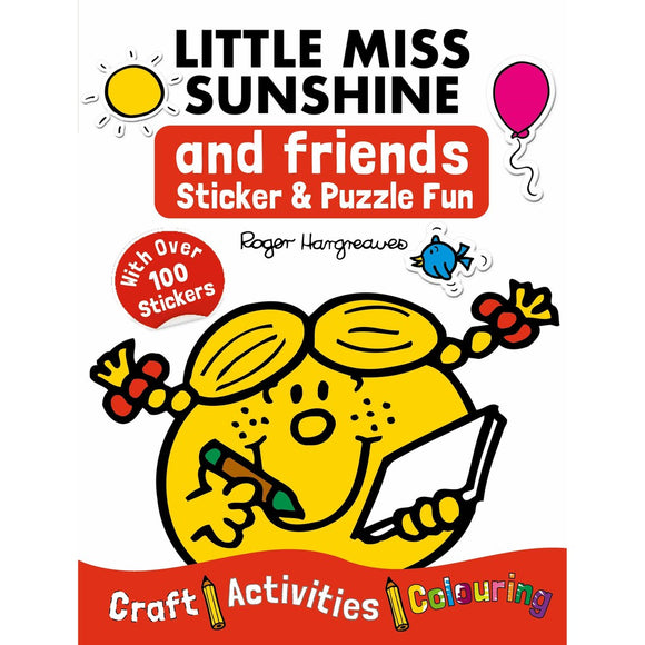 Little Miss Sunshine And Friends Sticker & Puzzle Fun
