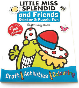 Little Miss Splendid And Friends Sticker & Puzzle Fun