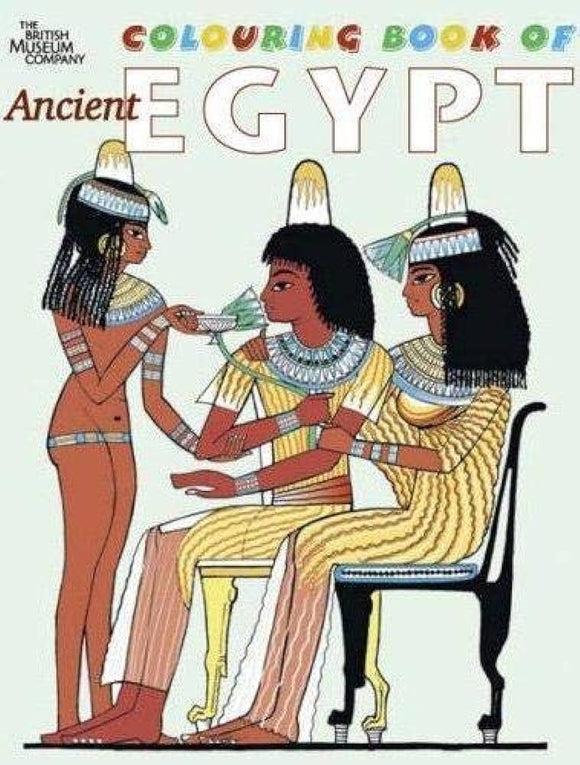 The British Museum Coloring Book of Ancient Egypt