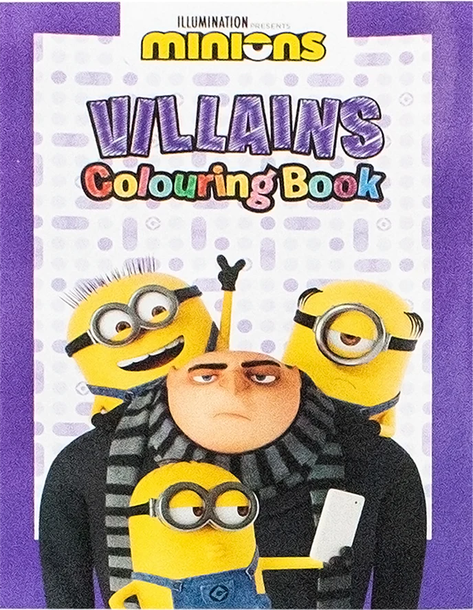 Minions Colouring In Book