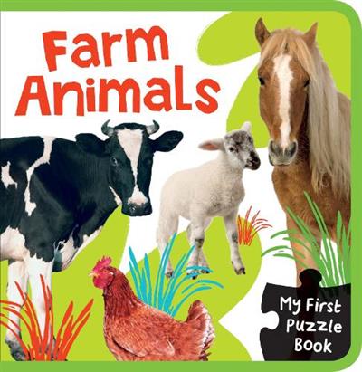 EVA Mini Puzzle Book Farm Animals