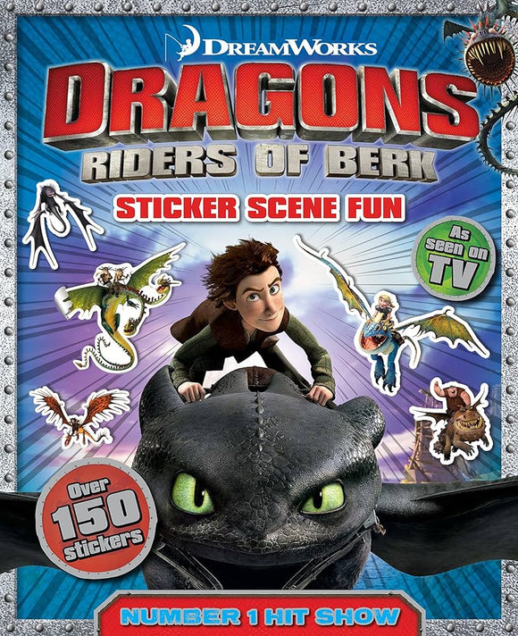 Dragons Riders of Berk: Sticker Scene Fun