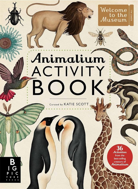 Animalium Activity Book