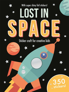 Foil Art Lost in Space: Mess-free foil craft for creative kids!