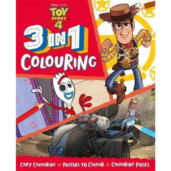 Disney Pixar Toy Story 4: 3-in-1 Colouring