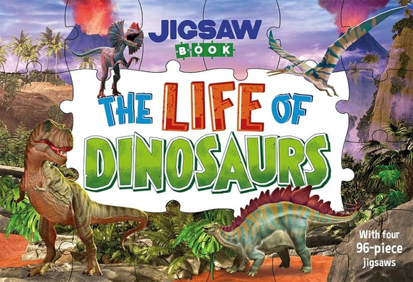 Jigsaw Book: The Life of Dinosaurs