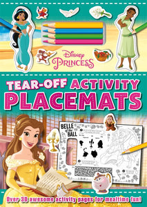 Disney Princess: Tear-Off Activity Placemats