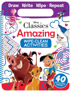 Disney Classics: Amazing Wipe-Clean Activities