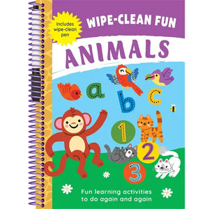 Wipe-Clean Fun: Animals