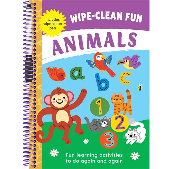 Wipe-Clean Fun: Animals