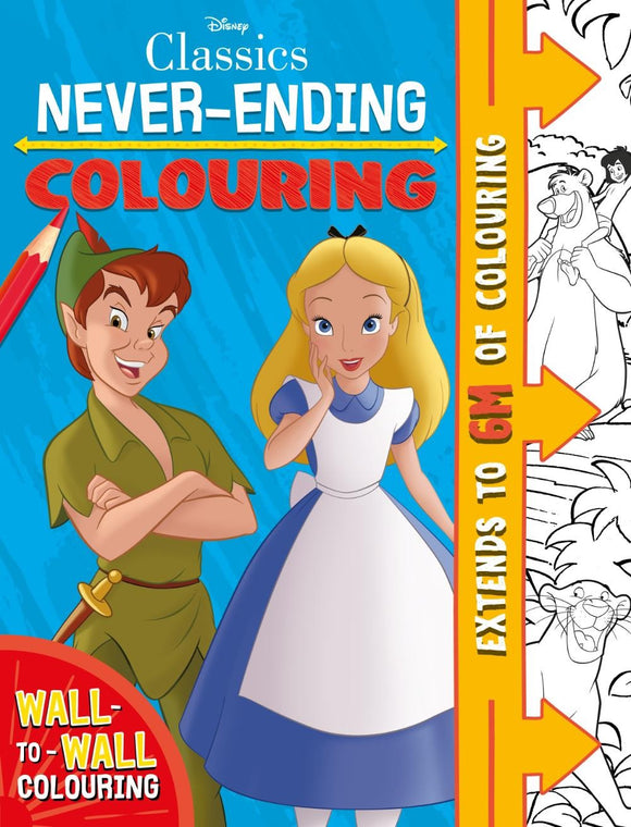 Disney Classics: Never-Ending Colouring