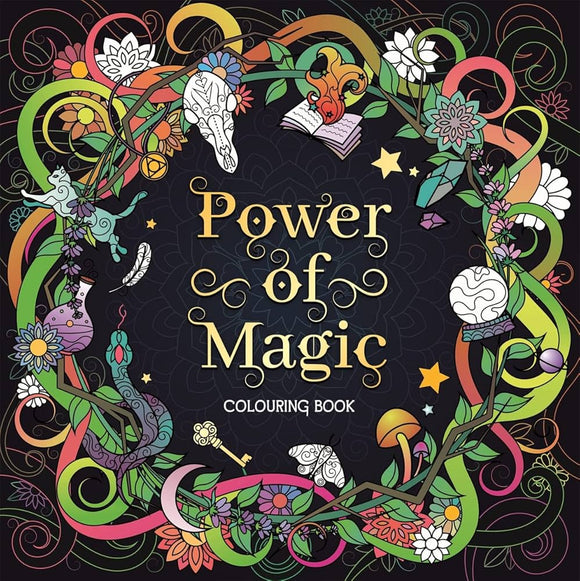 Power of Magic Colouring Book