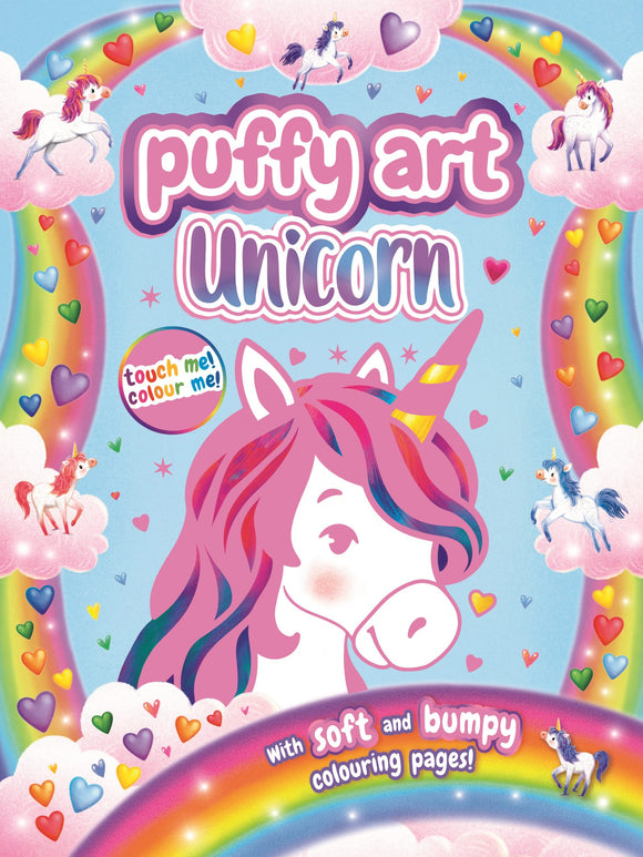 Puffy Art Unicorn