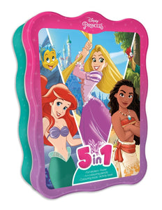 Disney Princess: 5-in-1 Tin