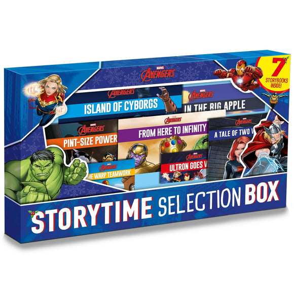 Marvel Avengers Storytime Selection Box - 7 Story Books