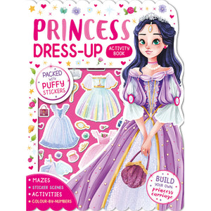 Princess Dress-Up Activity Book