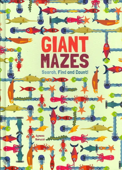Giant Mazes Search, Find And Count!