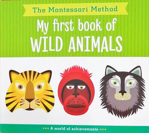 Montessori Board Book Wild Animals