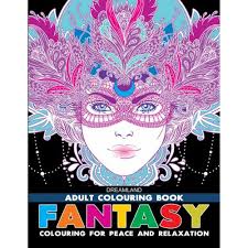 Fantasy - Adult Colouring Book for Peace & Relaxation