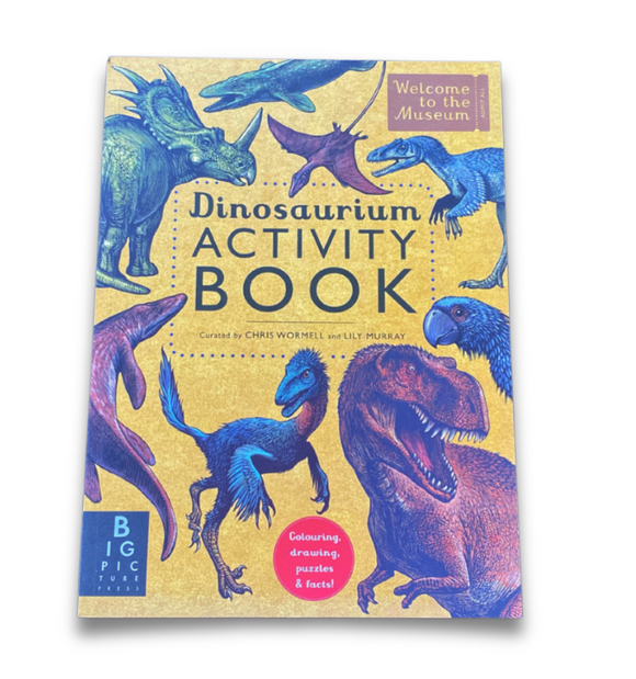 Dinosaurium Activity Book