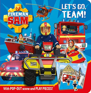 Fireman Sam: Let's Go Team! Pop-out Play Book