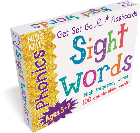 Get Set Go Phonics Flashcards: Sight Words