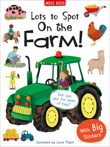 Lots to Spot Sticker Book: On the Farm!